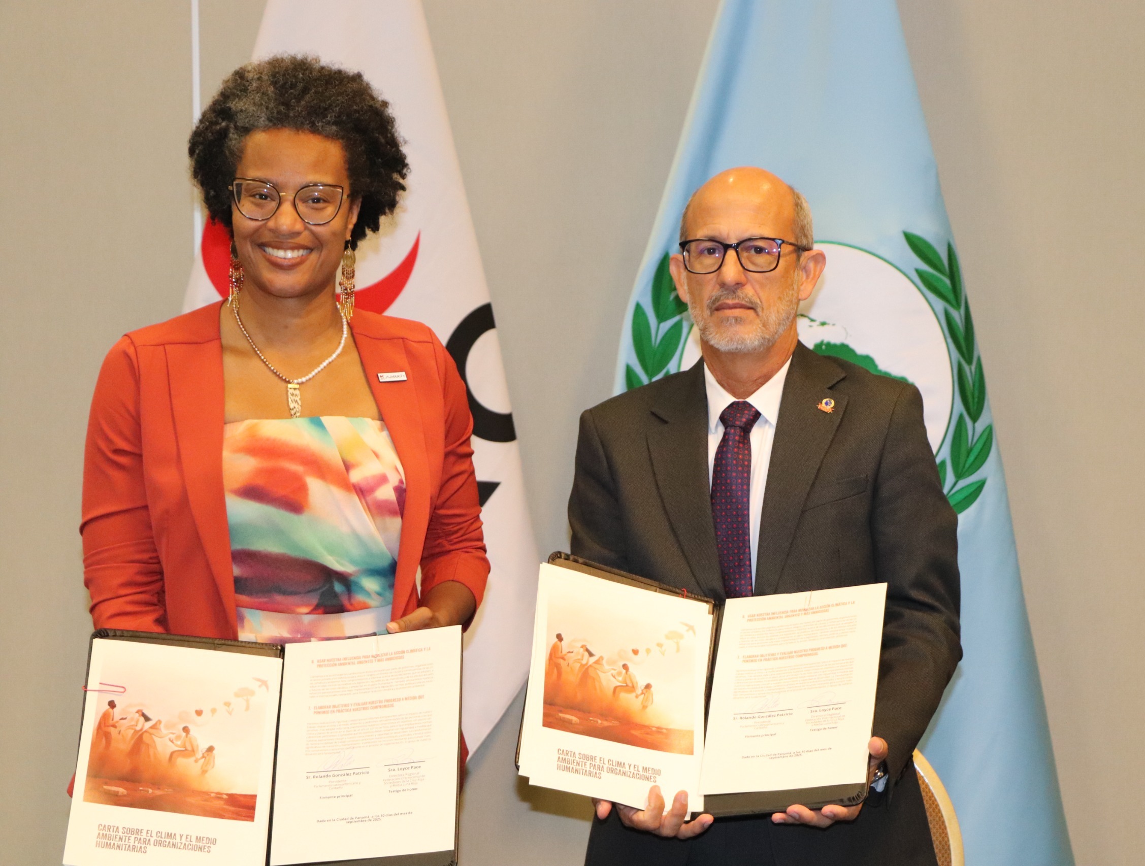 PARLATINO y Cruz Roja lanzan alianzas de acción climática y resiliencia comunitaria rumbo a la COP30