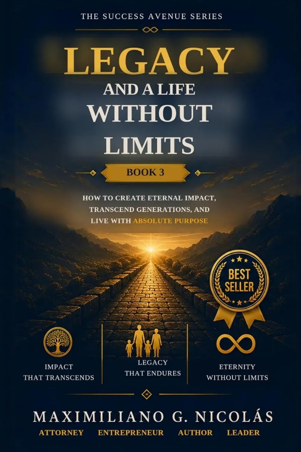 Legacy and a Life Without Limits (The Success Avenue, Book 3) — book by Maximiliano Nicolás