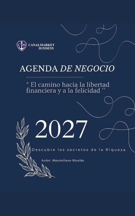 Agenda de Negocios 2027: Planificador Diario y Finanzas — book by Maximiliano Nicolás